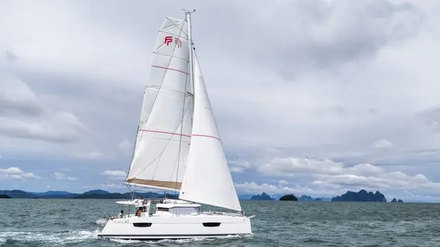 Fountaine Pajot Astrea 42 — under sail