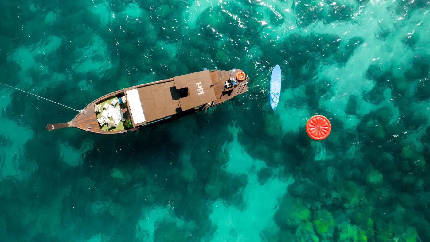 Kiri Long-tail 40 — aerial view