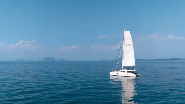 Lagoon 56 OO7 — sailing