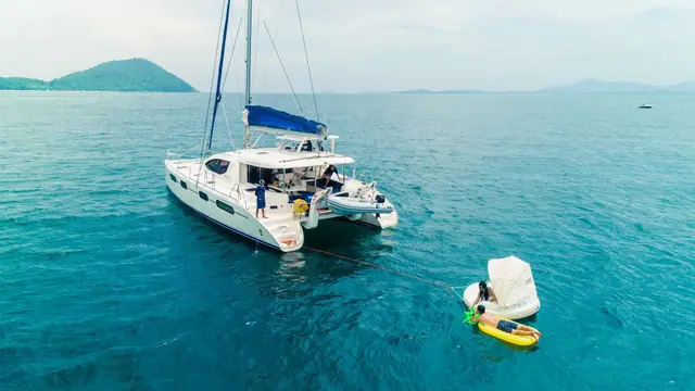 Leopard 47 Myra — aerial view