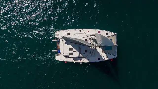Leopard 47 Myra — view from above