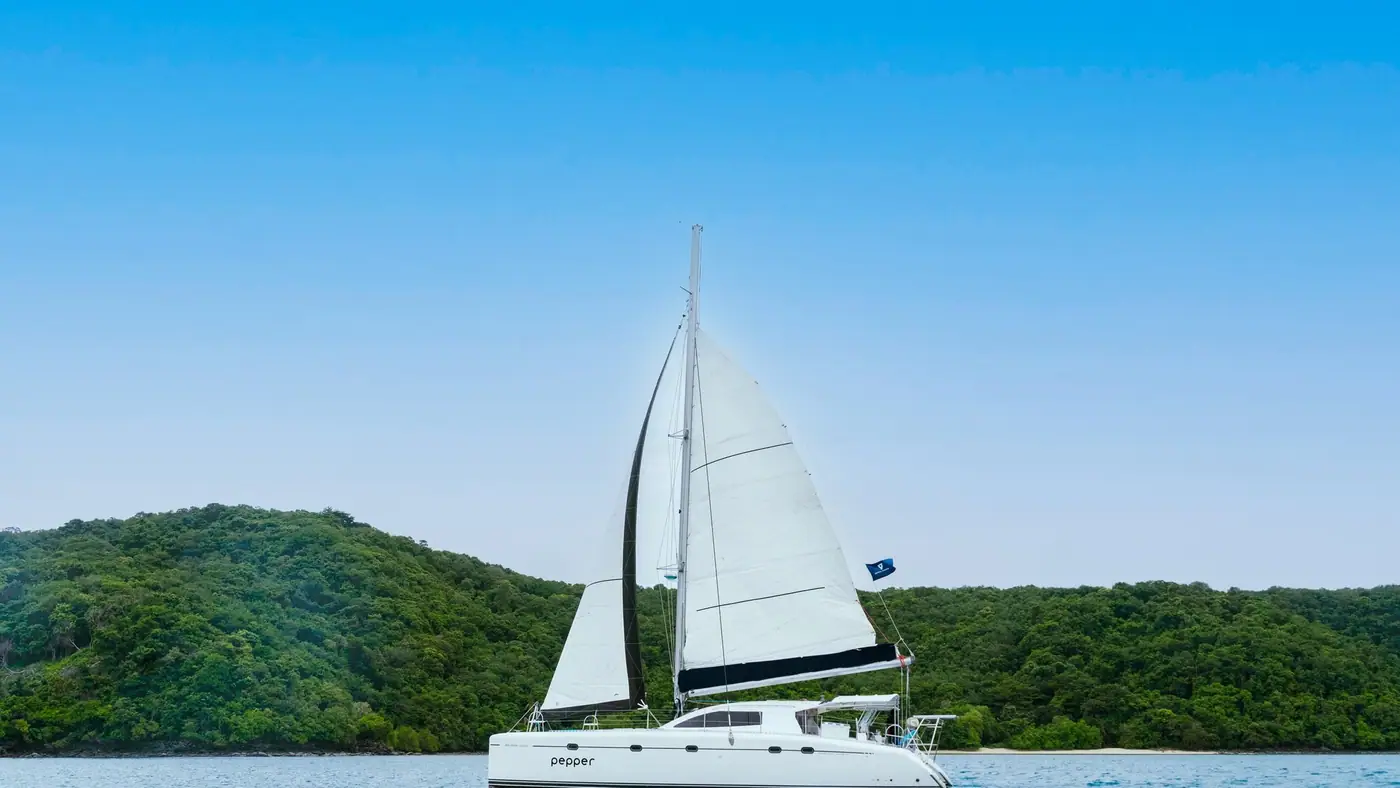 Nautitech 47 Pepper — under sail