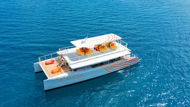 Scallobs 65 — aerial side view